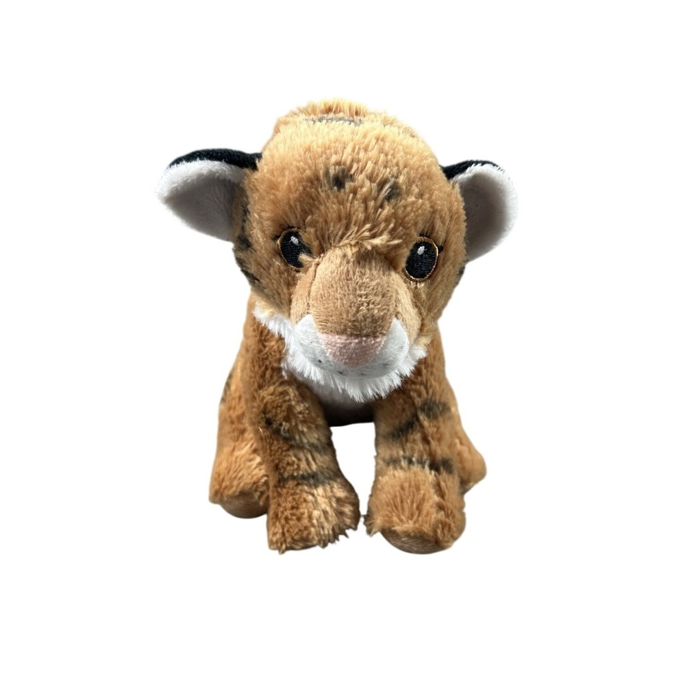 GeoPals Tiger Cub‎ Plush Stuffed Animal "Less Plastic Is Fantastic" Small 9"